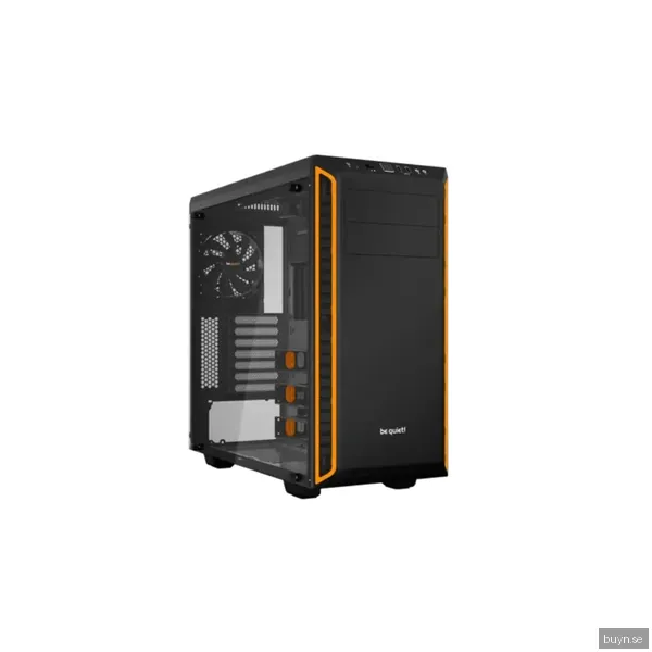 be quiet! Pure Base 600 TG - Black&Orange - Chassi - Miditower - Orange