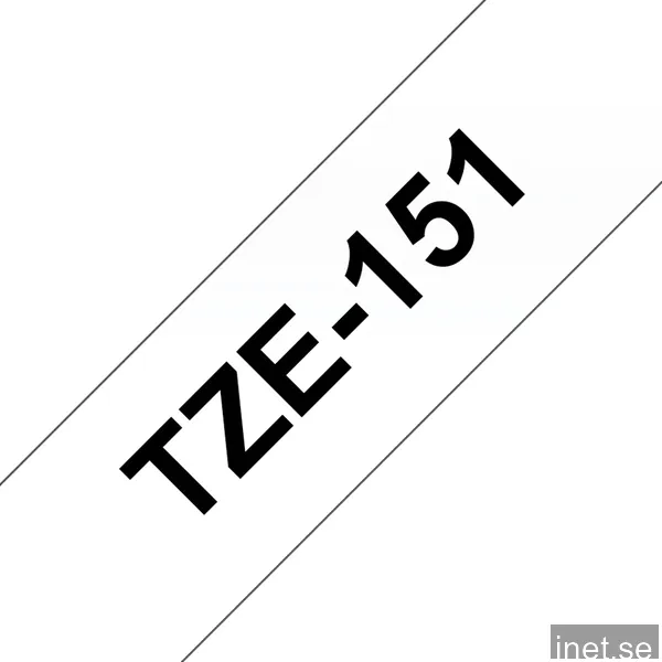 Brother TZE151 (laminerad tejp 24mm)