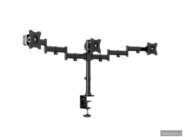 Multibrackets M Deskmount Basic Triple, för 3 skärmar 15-27" - Svart
