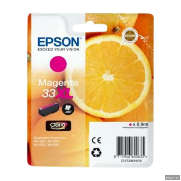Epson 33XL - Original Magenta Ink