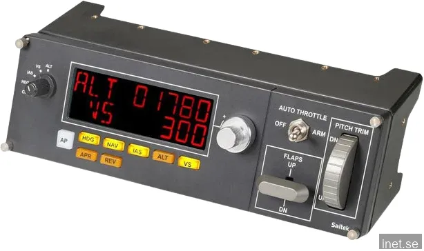 Logitech G Saitek Multi Panel - Wired Flygsimulatorpanel - PC