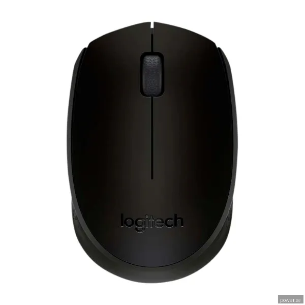 Logitech M171 trådlös mus, svart