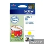 Brother LC22UY / LC 22UY High Capacity Yellow Ink