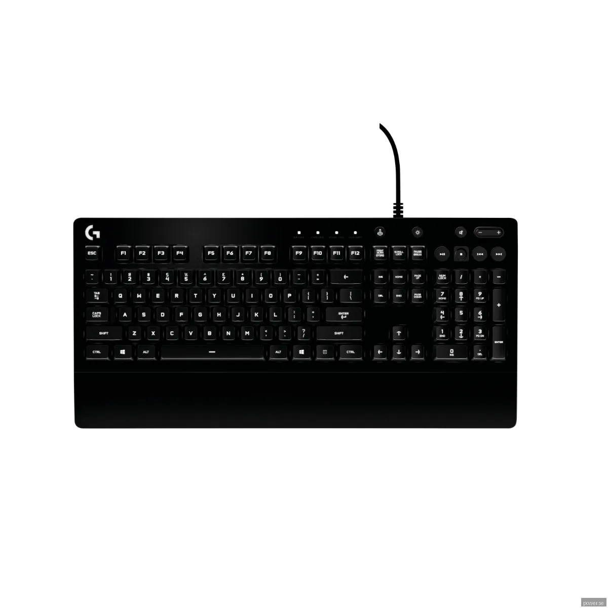 Logitech G213 Prodigy Gaming Keyboard - ND - Gaming Tangentbord - Nordisk - Svart