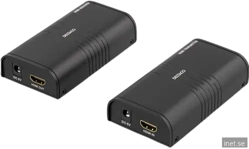 Deltaco HDMI-221 - Förlängd räckvidd för audio/video