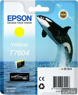 Epson T7604 Gul