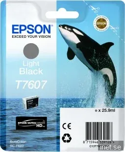 Epson T7607 - 26 ml - gråsvart