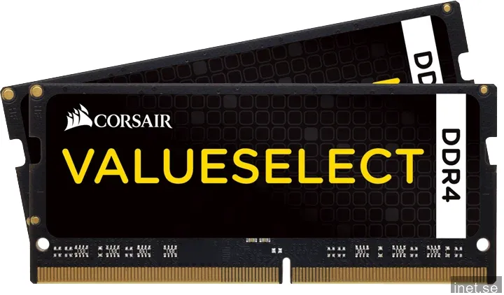 Corsair Value Select DDR4-2133 - 16GB - CL15 - Dual Channel (2 pcs) - Svart