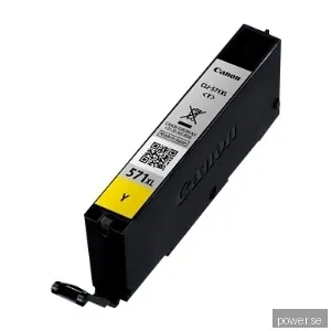 Canon Bläckpatron CLI-571XL Gul