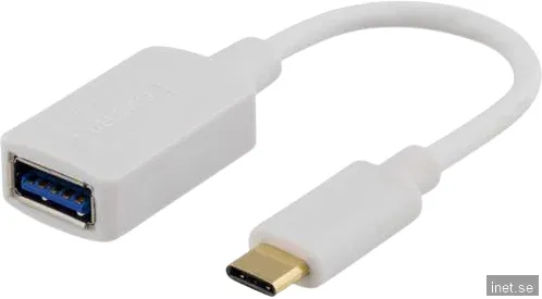 DELTACO USBC-1205 - USB-adapter