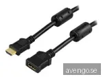 DELTACO HDMI-122 - HDMI-förlängningskabel
