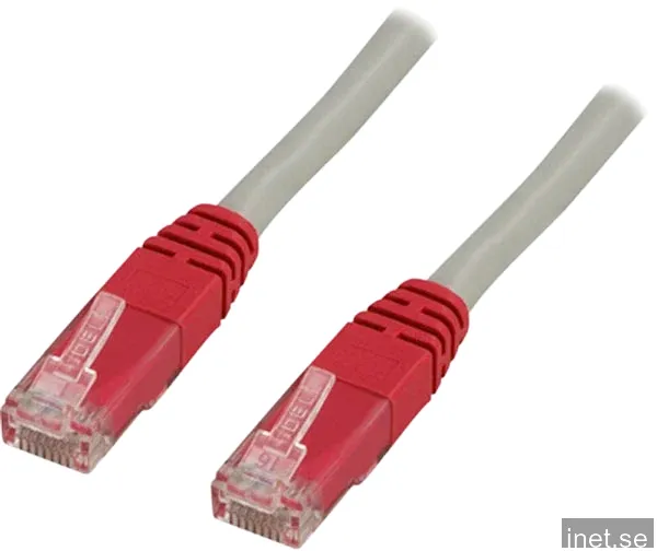 DELTACO TP-kabel korsad Cat6 1 m