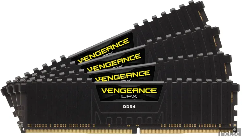 32 GB (4x8GB) DDR4-2666 Corsair Vengeance LPX Black CL16