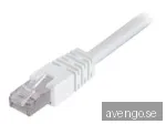 Deltaco FTP Cat6 Nätverkskabel / 5m - Vit