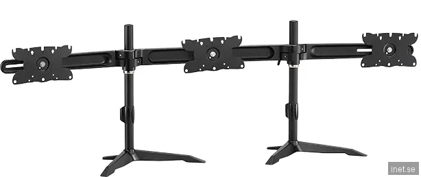 Multibrackets M VESA Desktopmount Triple Stand - monte