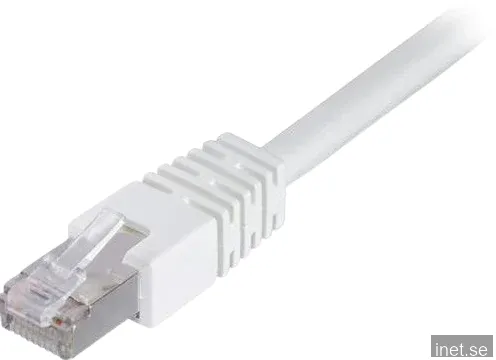 DELTACO TP-kabel Cat6 F/UTP Vit 50 m