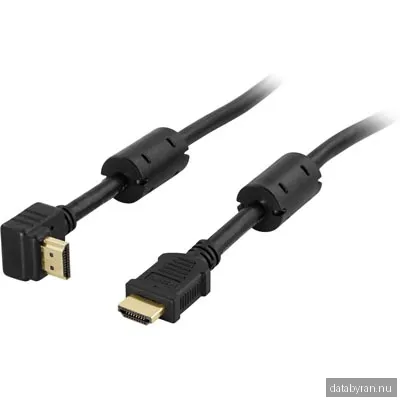 DELTACO HDMI-1020V - HDMI-kabel med Ethernet