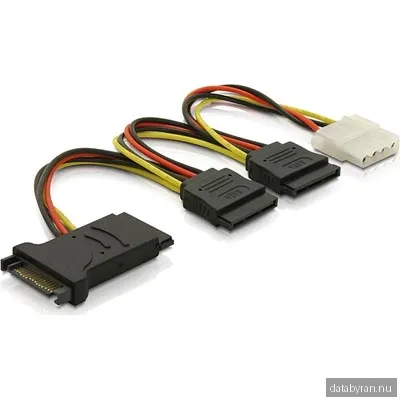 Deltaco SATA-16 - Strömadapter