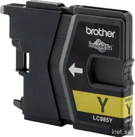 Bläckpatron Brother LC985 Gul