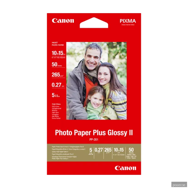 Canon Photo Paper Plus Glossy II PP-201