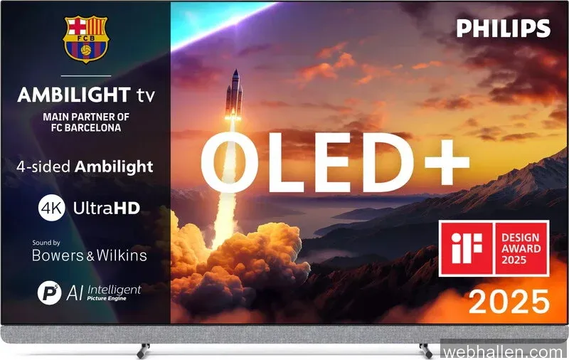 Philips 65" 65OLED910 4K Ambilight Google TV