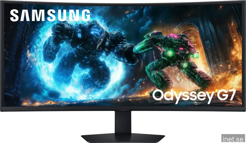 Samsung Odyssey G7 G75F 40" - Böjd Ultrawide 5120x2160 VA 180Hz