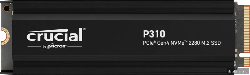 Crucial P310 intern SSD med kylflänsar (4TB)