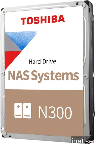 Toshiba N300 - 14TB - Hårddisk - HDWG51EUZSVA - SATA-600 - 3,5"