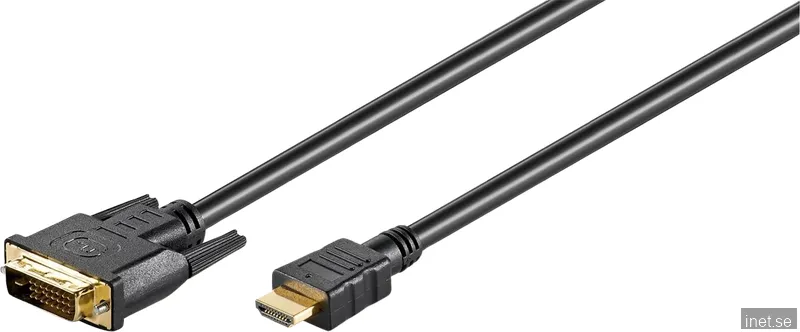 MicroConnect HDMI till DVI-D (24+1) Dual-Link 1m