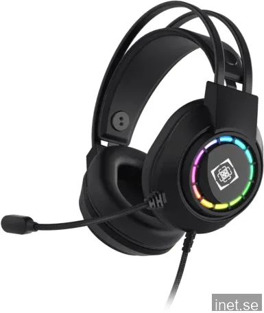 Deltaco Gaming DH220 Trådbundet RGB Gaming Headset - Svart