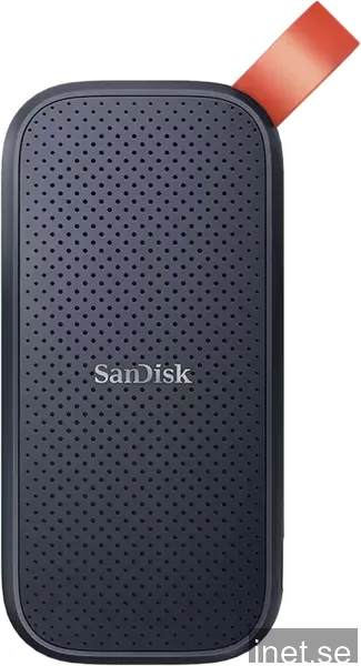 SANDISK Portable SSD - 2TB - Svart - Extern SSD - USB 3.2 Gen 2