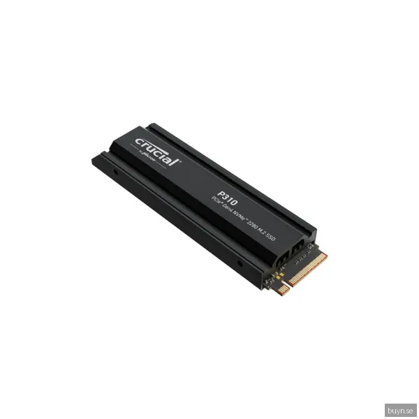 Crucial P310 intern SSD med kylflänsar (2TB)