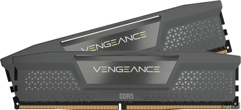32 GB (2x16GB) DDR5-6400 Corsair Vengeance White CL30, XMP / AMD EXPO - Svart