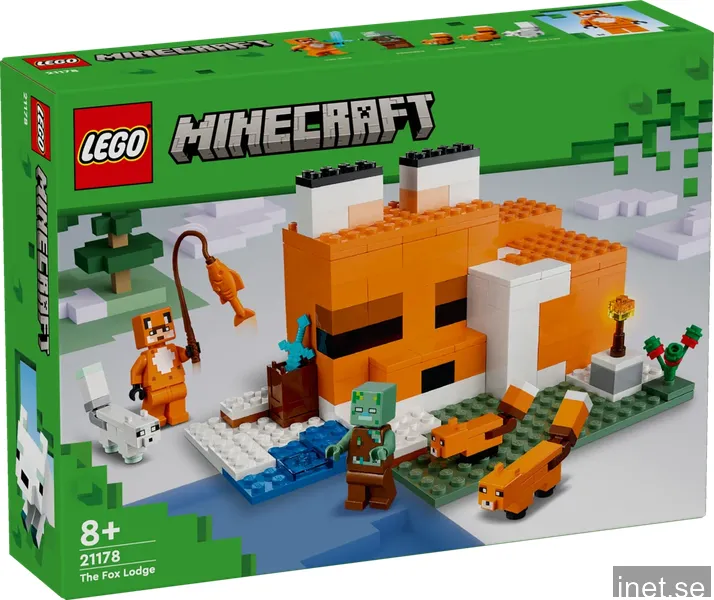 LEGO Minecraft Rävstugan 21178