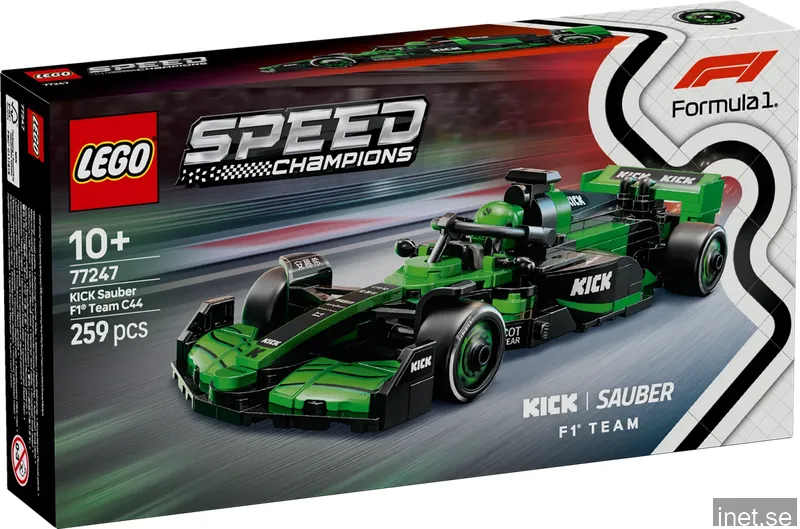 LEGO Speed Champions KICK Sauber F1 C44 77247