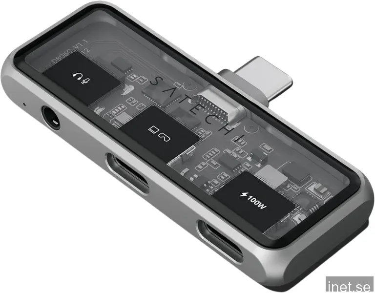 Satechi Mobile XR Hub med ljud - Rymdgrå