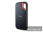 SANDISK Extreme Portable v2 SSD - 1TB - Grå - Extern SSD - USB 3.2 Gen 2