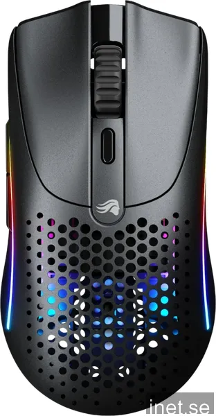 Glorious Model O 2 Mini Wireless - Matte Black - Gamingmus - Optic - 5 knappar - Svart