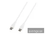 Deltaco - USB-C cable - 24 pin USB-C to 24 pin USB-C - 1 m