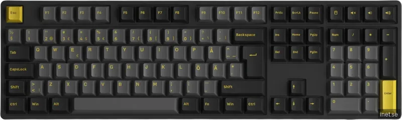 Akko 5108B Plus-S Trådlöst Tangentbord - Svart [V3 Cream Yellow Pro]