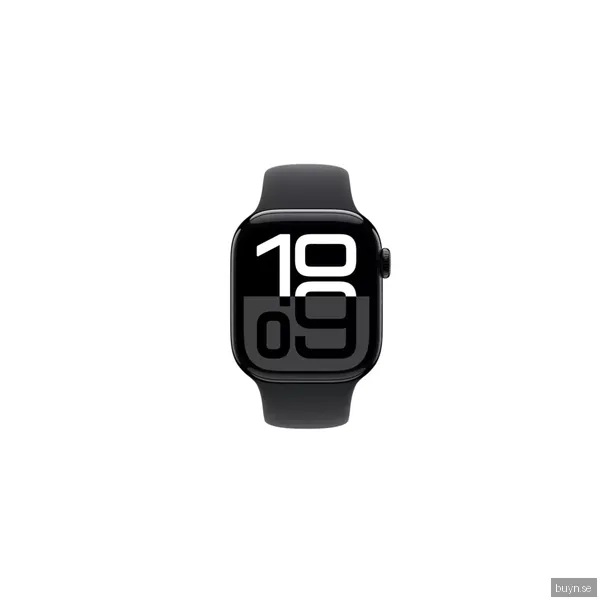 Apple Watch S10 46mm GPS+Cel (Jet Black Alu/Black Sport Band) M/L