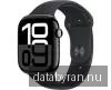 Apple Watch Series 10 GPS 46mm Gagatsvart Aluminiumboett med Svart Sport Band - M/L