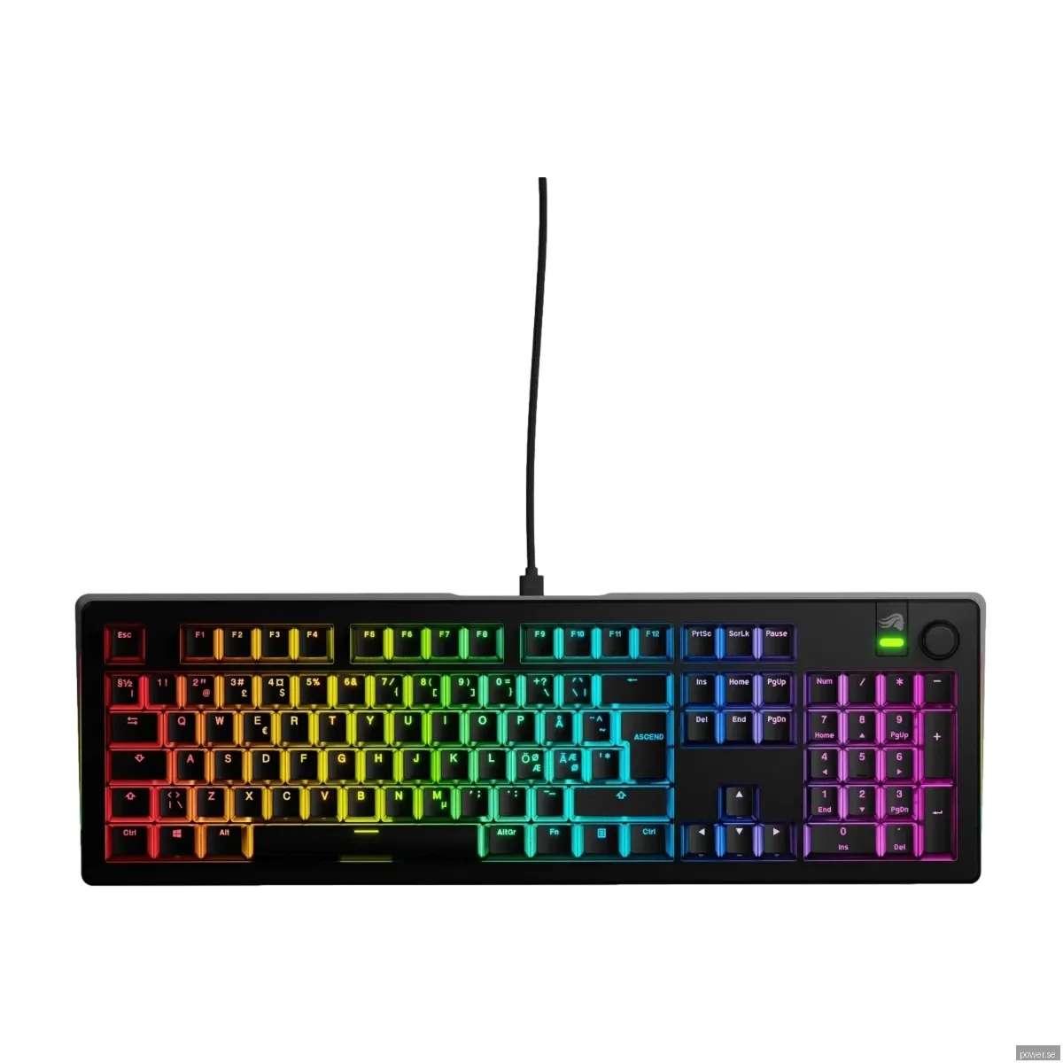 Glorious GMMK 3 Pre-Built Tangentbord [Fox Linear] - Svart