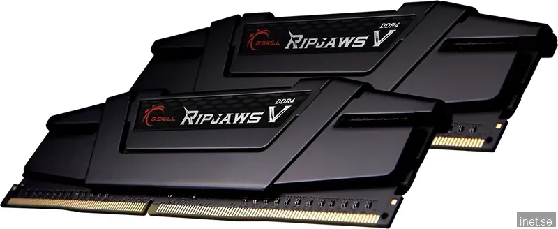 G.Skill Ripjaws V DDR4-3600 - 32GB - CL16 - Dual Channel (2 pcs) - Intel XMP - Svart