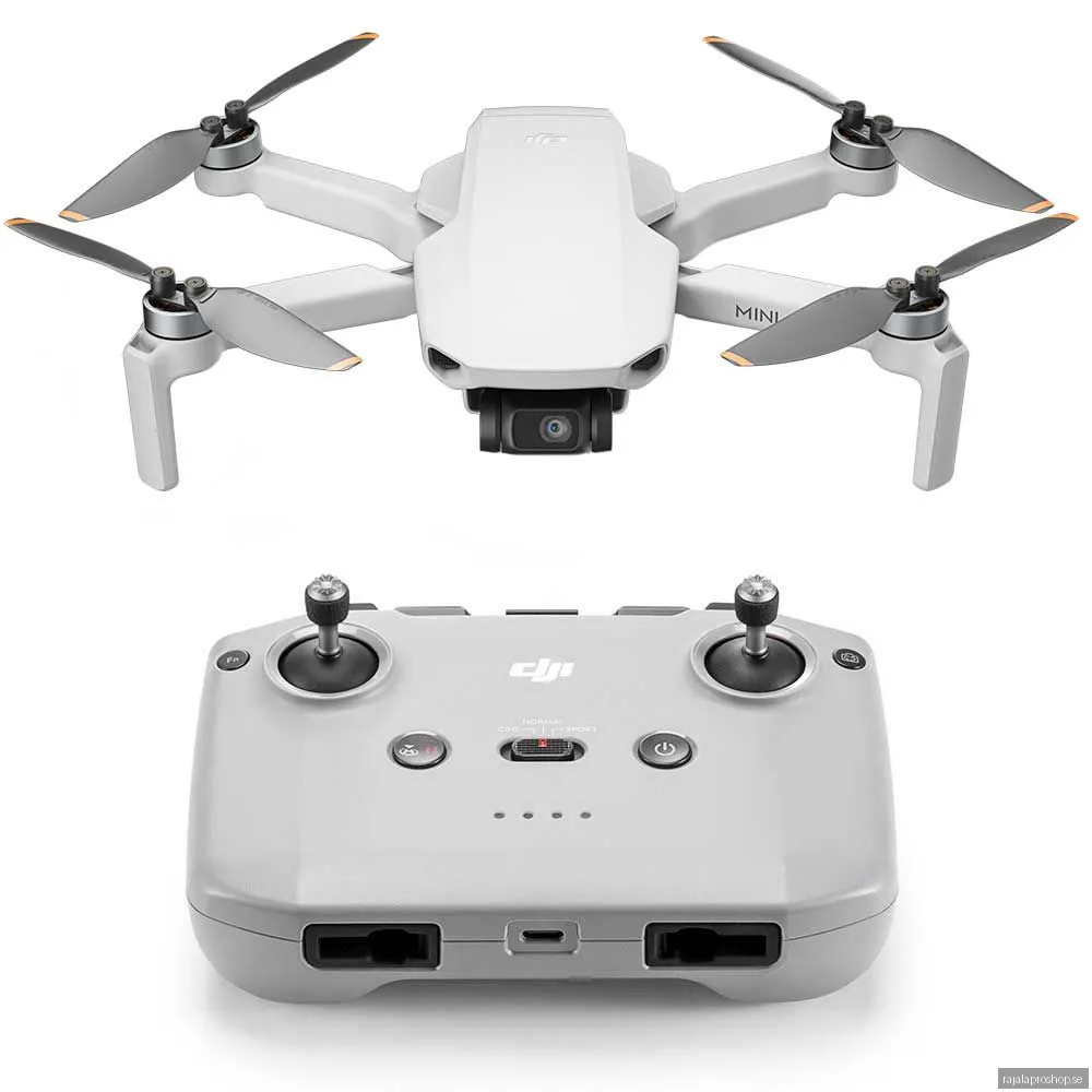 DJI MINI 4K-drönare + RC-N1C-fjärrkontroll