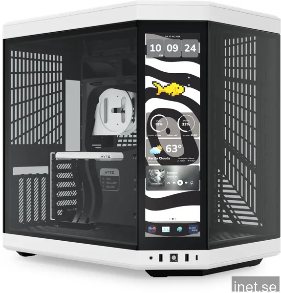 HYTE Y70 Touch Infinite - Panda - Chassi - Miditower - Vit