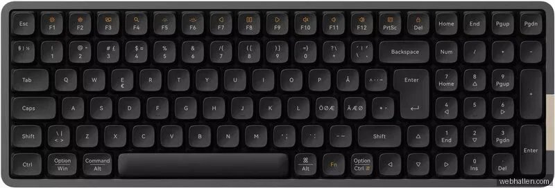 Lofree FLOW100 Tactile Kailh Phantom Switches - Black