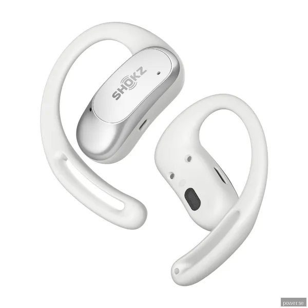 Shokz OpenRun Air Trådlösa Bone Conduction Hörlurar - Vit
