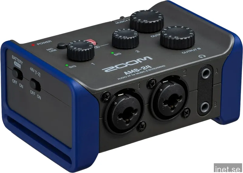 Zoom AMS-24 ljudgränssnitt