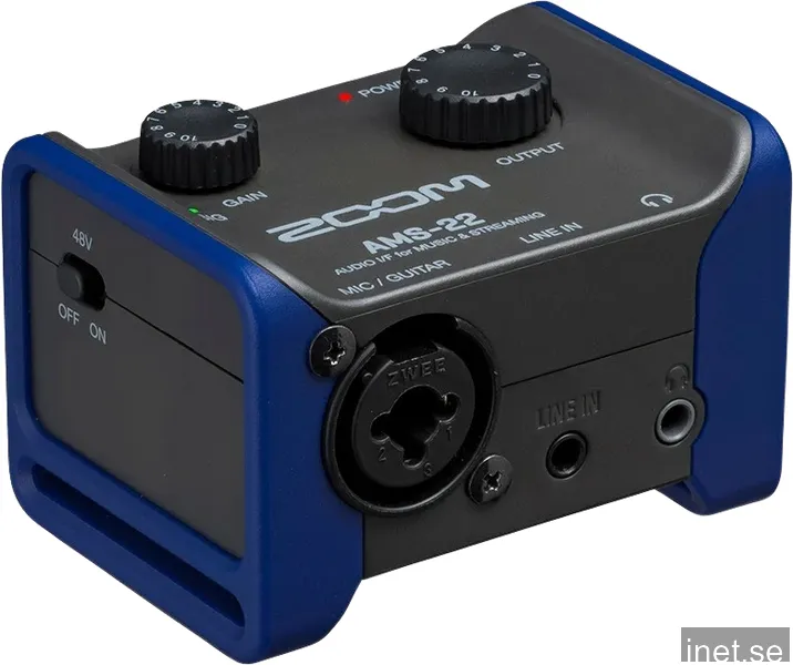 Zoom AMS-22 ljudgränssnitt